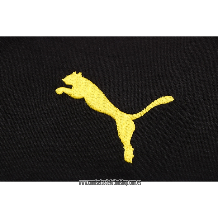 Camiseta Polo del Borussia Dortmund 22-23 Negro y Amarillo